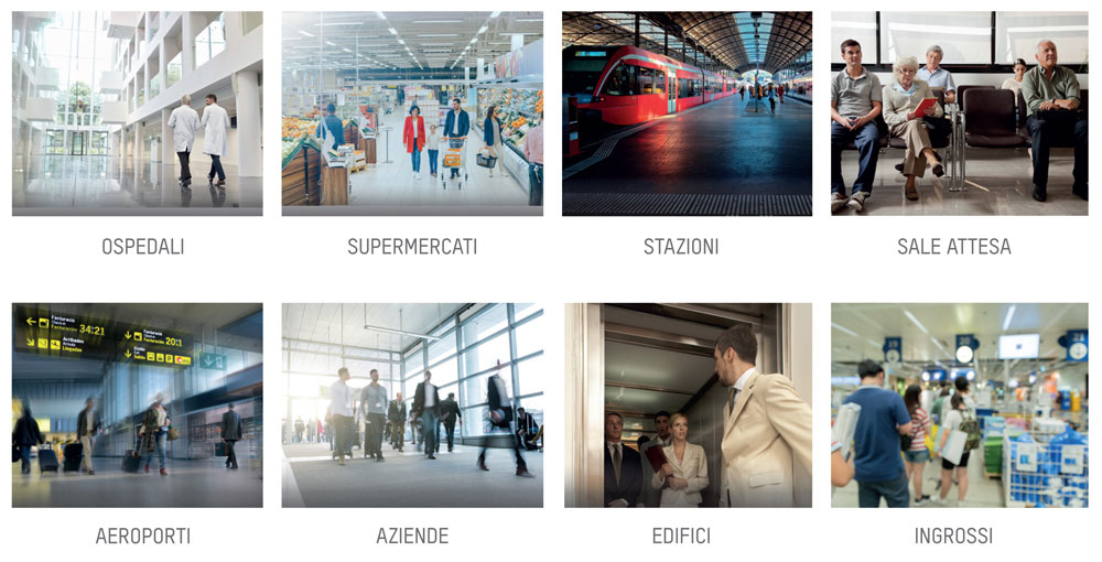 Applicazioni telecamere misura temperatura corporea