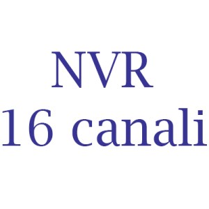 NVR Hikvision 16 canali