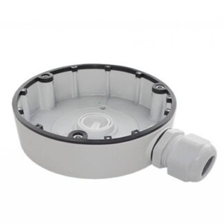 Scatola di giunzione in lega di alluminio bianco Ø126.7x35 mm 210 g