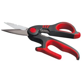 07/01962-00 - Forbici per elettricista professionali inox AISI-420 190 mm con spellafili e taglia cavi - Elcart