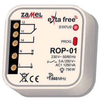 36/00500-00 - Ricevitore radio 1 canale con uscita in commutazione ROP-01 - Exta Free