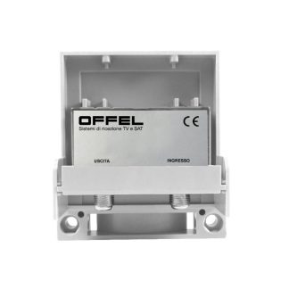 23-075 - Amplificatore da interno 2T15X canali 21-48, 15 dB - Offel