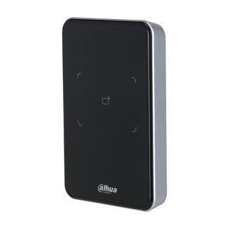 Lettore di controllo accessi Dahua ASR2100A, vista da tre quarti sinistra