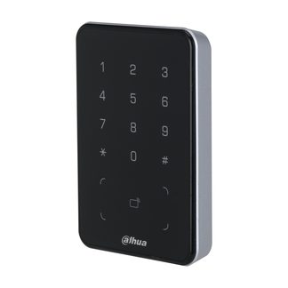 Lettore di controllo accessi Dahua ASR2101A-ME, vista frontale con tastiera touch
