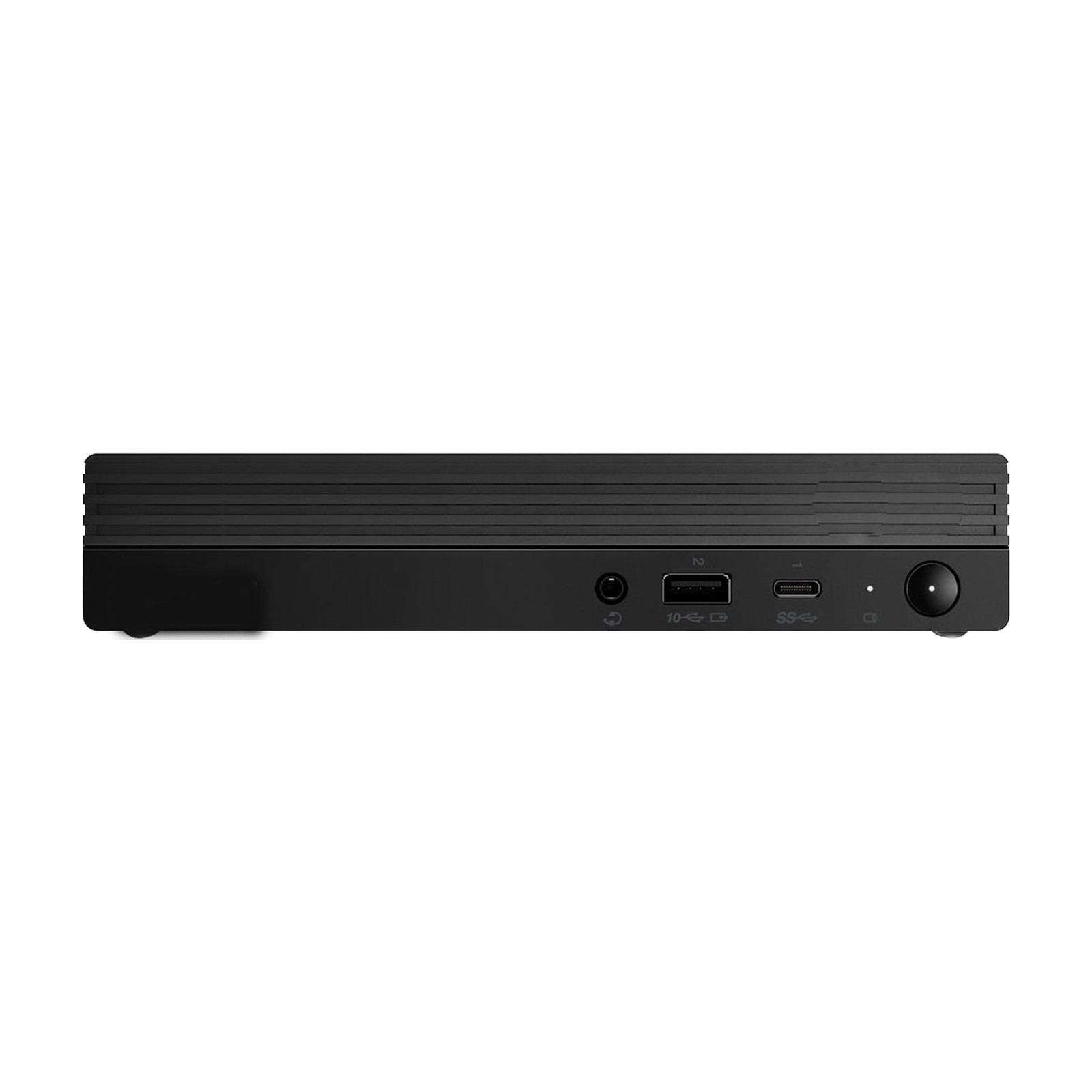 Workstation Client Dahua CENTER090-V2, vista posteriore con porte
