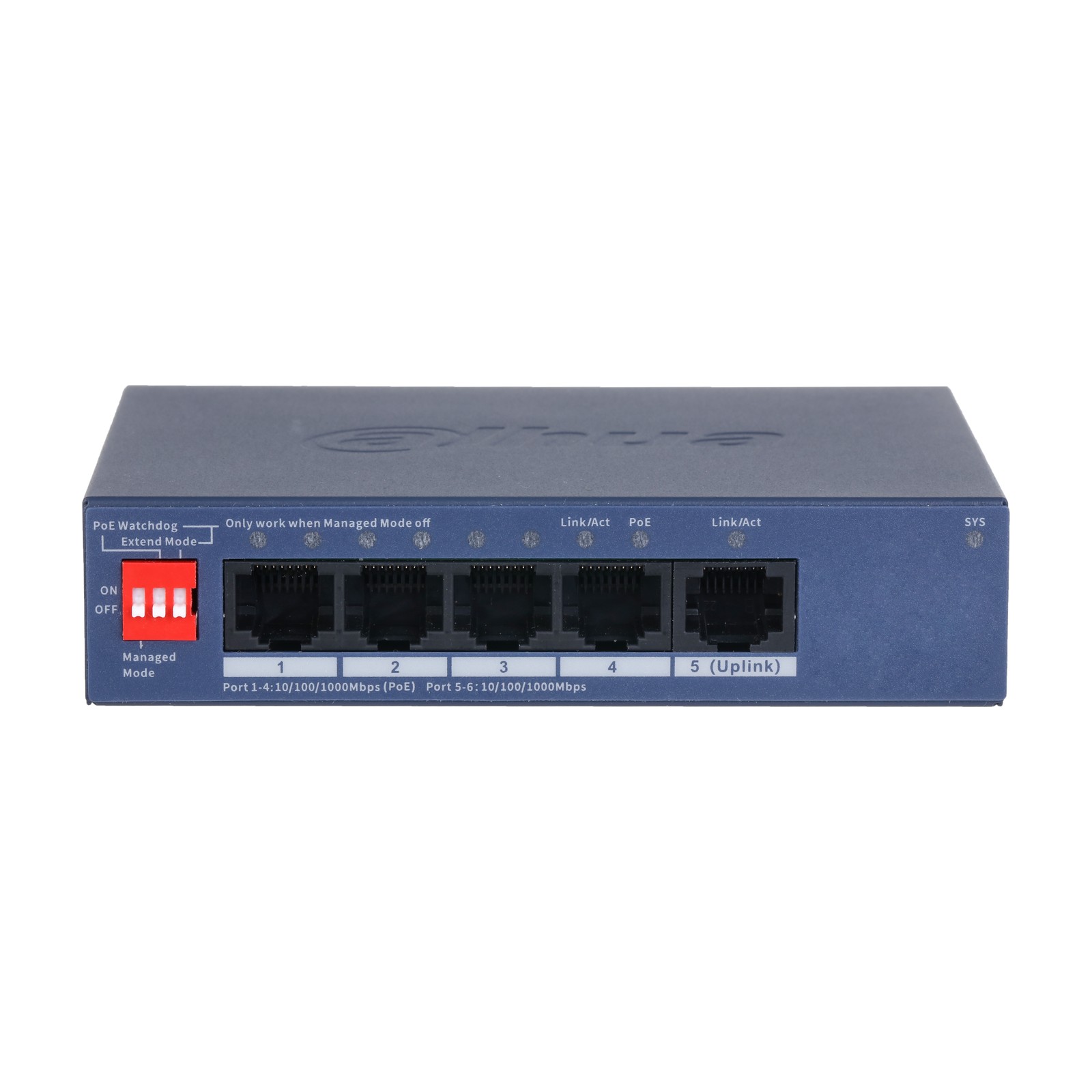 Switch Dahua CS4005-4GT-36, vista frontale