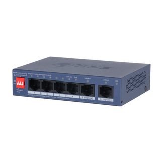 Switch Dahua CS4006-4GT-36, vista a 45 gradi da sinistra