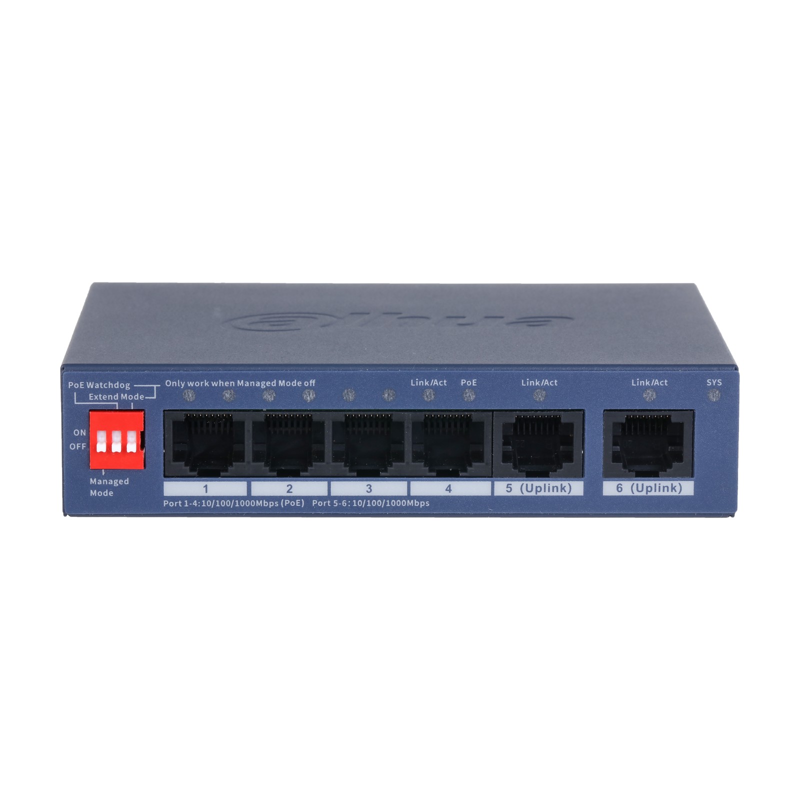 Switch Dahua CS4006-4GT-36, vista frontale