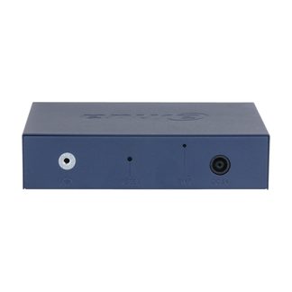 Switch Dahua CS4006-4GT-60-V2, vista posteriore con le porte