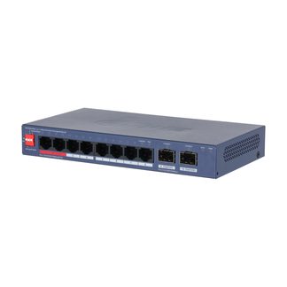 Switch Dahua CS4210-8GT-110 vista tre quarti a 45 gradi