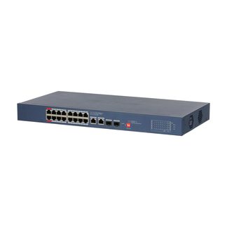 Switch Dahua CS4220-16GT-190-V2 vista tre quarti a 45 gradi