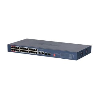 Switch Dahua CS4228-24GT-240-V2 vista tre quarti a 45 gradi