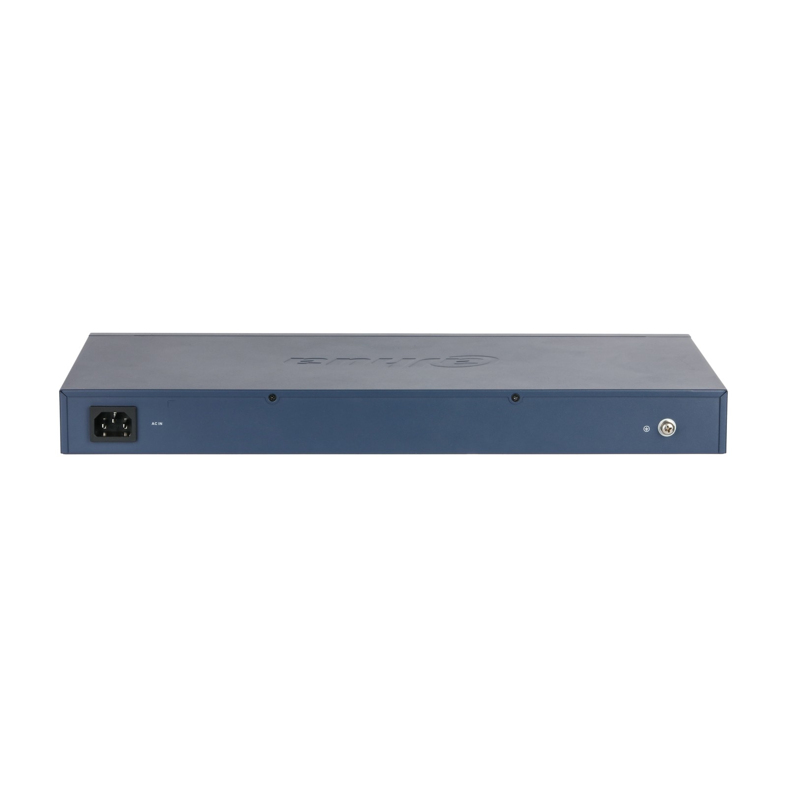 Switch Dahua CS4228-24GT-240-V2 vista posteriore con il connettore di alimentazione
