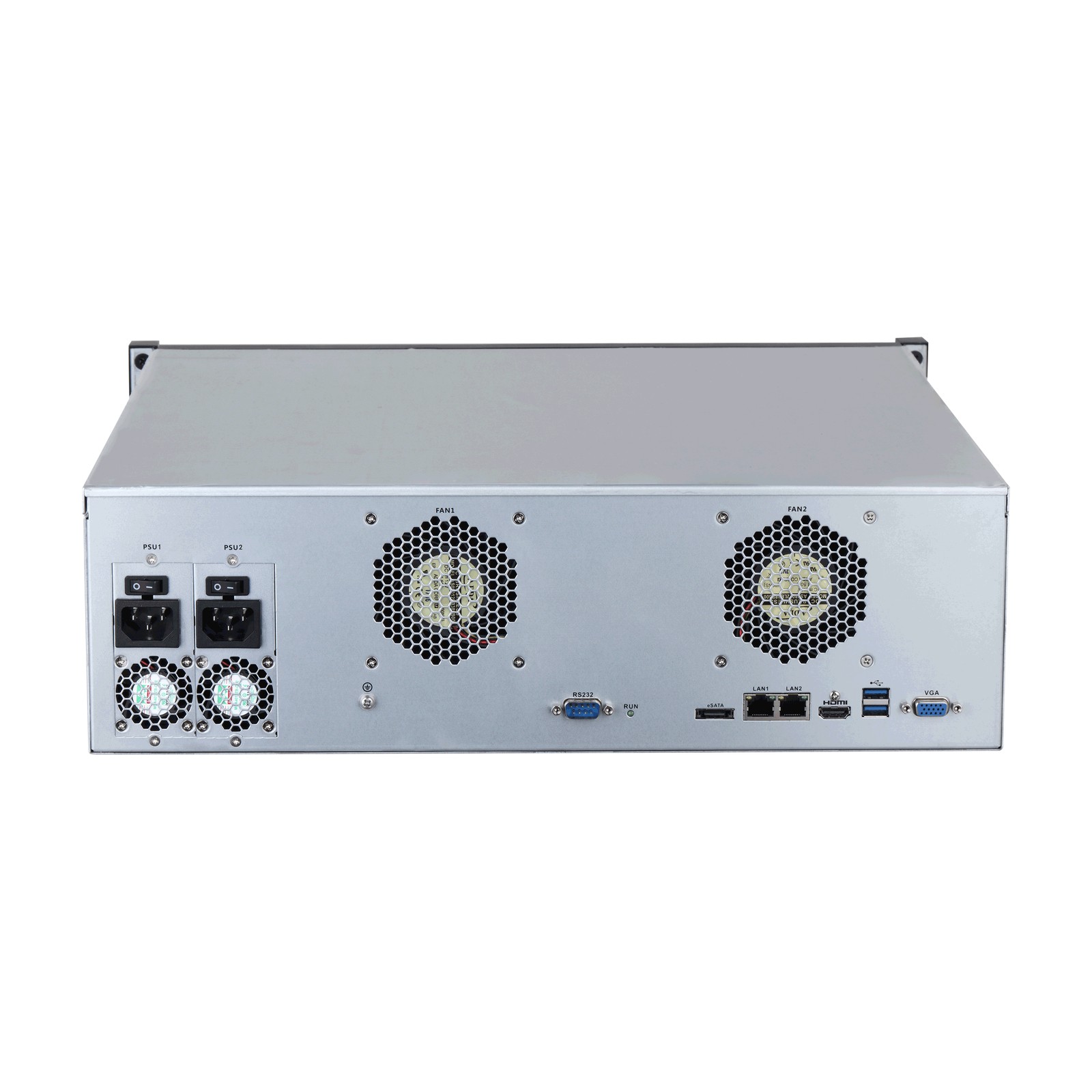 Sistema di archiviazione video IP Dahua EVS5016S-R-V2, vista laterale