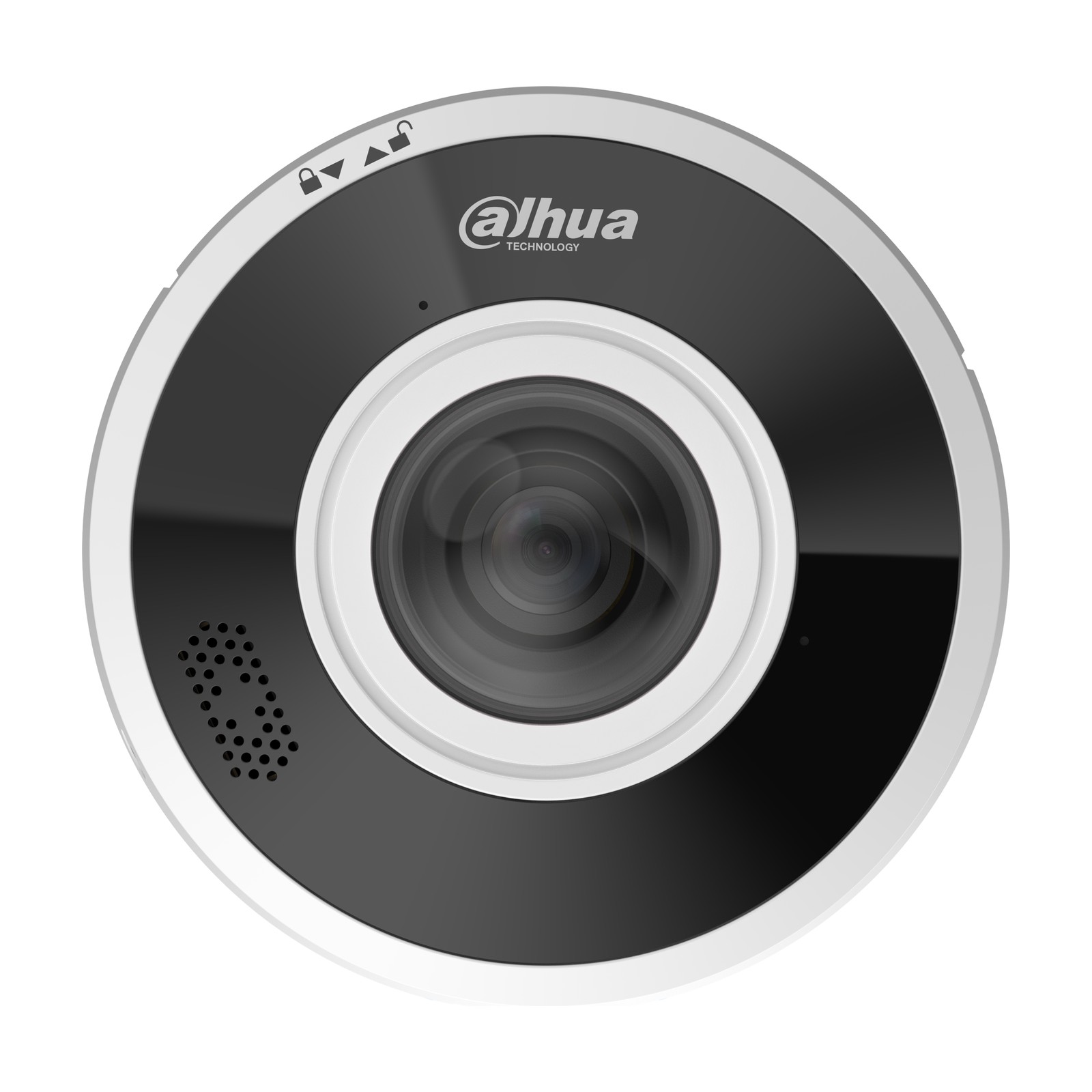 Telecamera dome fisheye IP Dahua IPC-EBW5641-AS, vista frontale