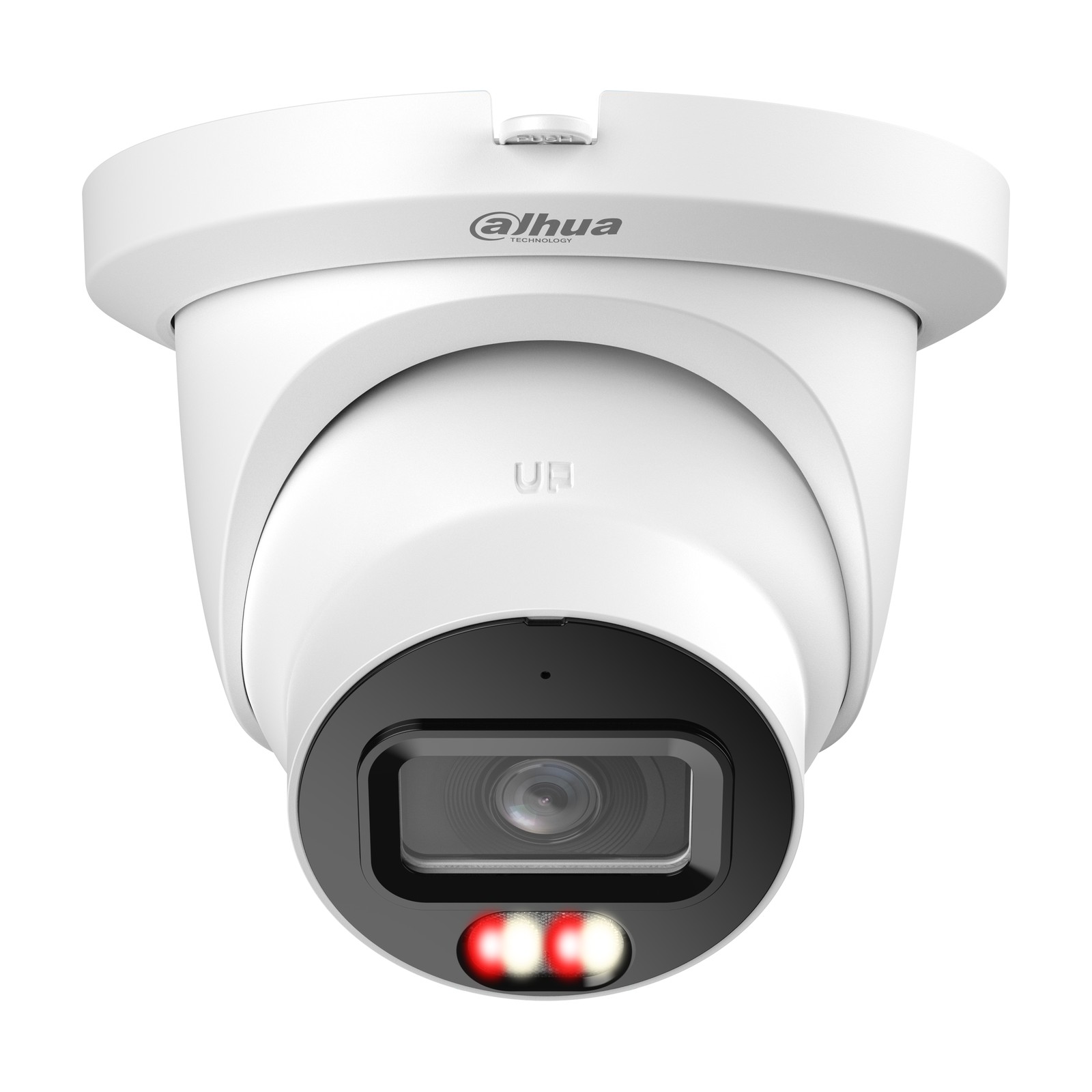 Telecamera eyeball IP Dahua IPC-HDW5859TM-ASE-IL, vista frontale