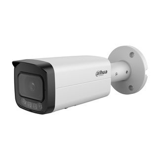 Telecamera bullet IP Dahua IPC-HFW5859T-ASE-IL, vista laterale a 45 gradi