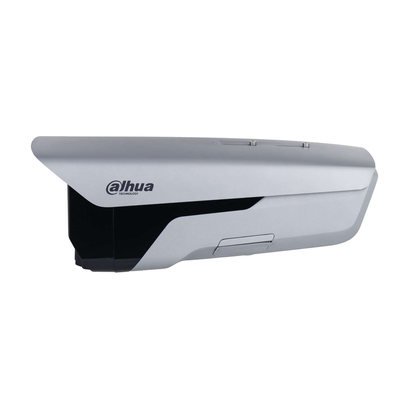Telecamera bullet IP Dahua IPC-MFW7849Y-Z4-T44 Dual-Sight, vista frontale con doppio obiettivo