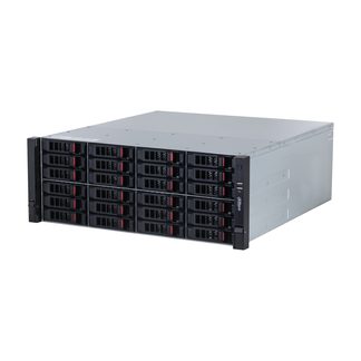 Server di videosorveglianza IVSS Dahua IVSS7124-16I, vista a 45° da sinistra