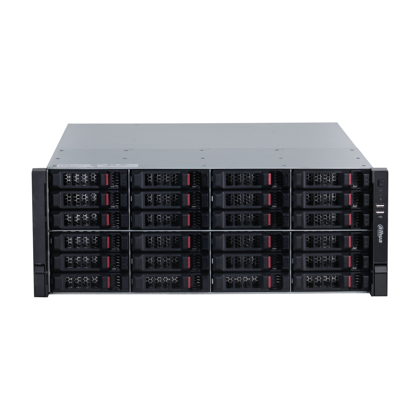 Server di videosorveglianza IVSS Dahua IVSS7124-8I, vista frontale