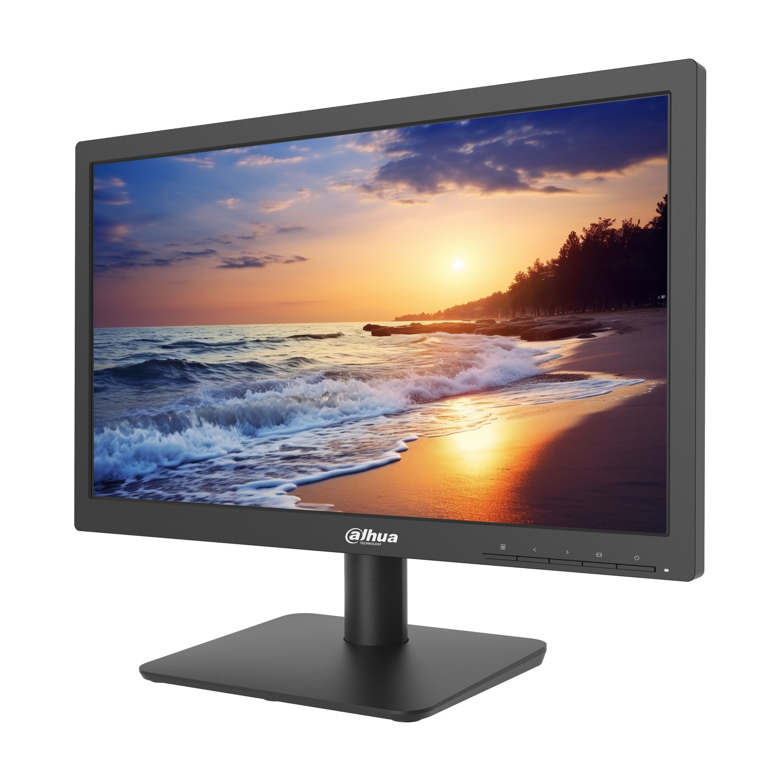 Monitor LED Dahua LM19-L200N, vista laterale a 45° da sinistra