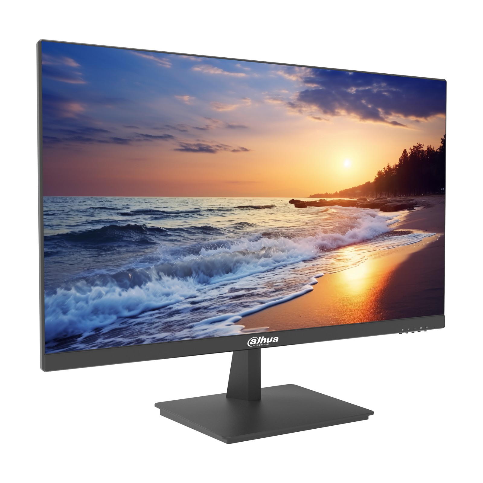 Monitor Dahua LM27-L200N, vista laterale a 45 gradi da sinistra