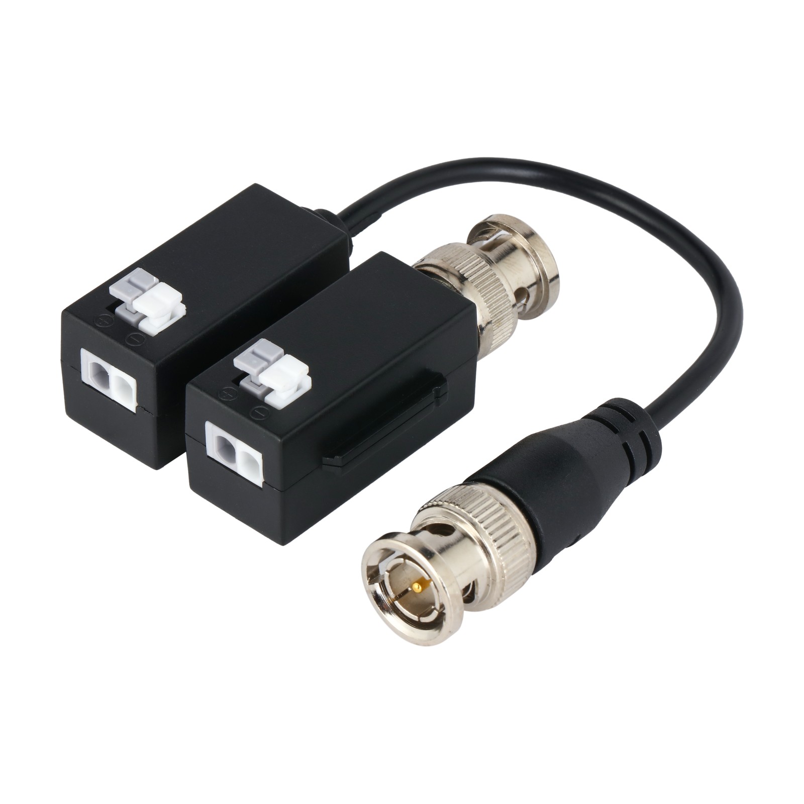 Balun video passivo Dahua PFM800B-4K, vista a 45° da sinistra