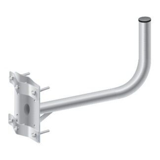 ACS7550C35 - Supporto a palo 75 cm Ø 50x2 con cavallotto 35x6 vite di serraggio + viti 10x90 per pali Ø 30/80 - Fava