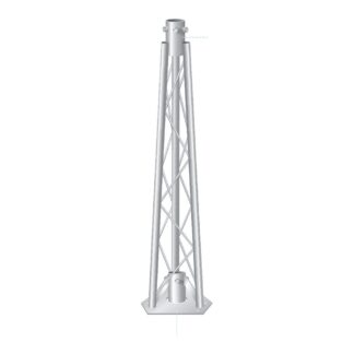 TR6005 - Testata finale 1 m base 20 per palo max Ø 50, zincatura a fuoco - Fava