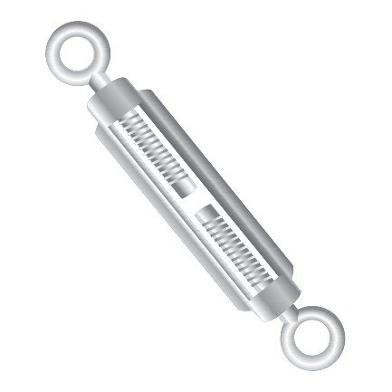 ZN1207 - Tendifilo filettato 1/4 (6 mm) - Fava