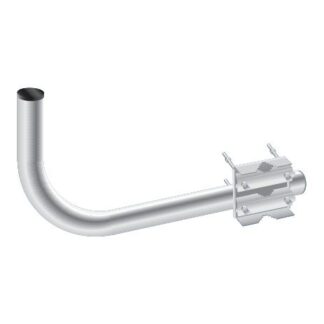 ZN1314 - Supporto per antenne a sbalzo tipo "D" piastra morsetto saldata - Fava