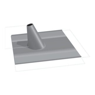 ZN1424B - Tegola piombo-piombo 50x70 per pali Ø 60 max - Fava
