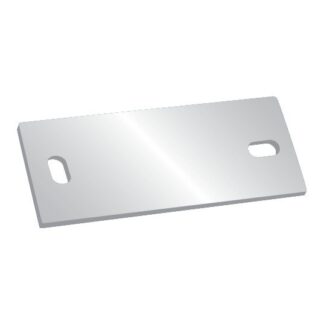 ZN1543A - Contropiastra 200x70x5 a 2 asole per zanche tipo ZN2/1530 - ZN2/1549 - ZN2/1531, zincatura a fuoco - Fava