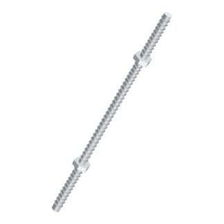 ZN1544B - Barra filettata 50 cm M12 FE37 con dadi - Fava