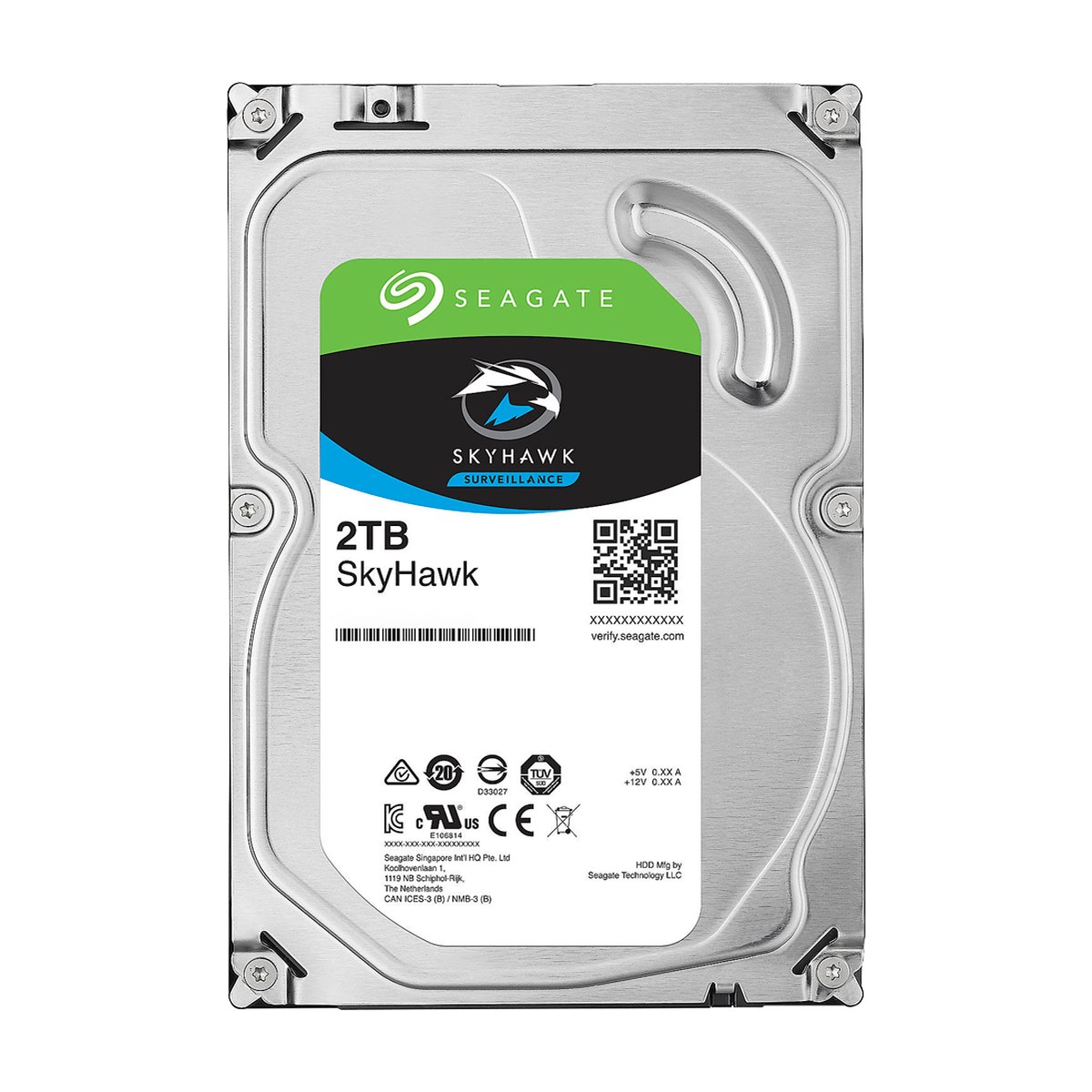 Hard disk Seagate SkyHawk 2 TB ST2000VX017 per videosorveglianza