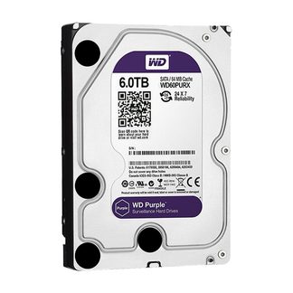 Hard disk WD Purple 6 TB WD64PURZ per videosorveglianza