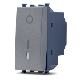 Mapam Interruttore Bipolare Sun Grigio