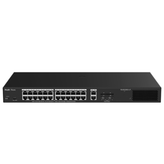 Ruijie Reyee Cloud Managed L2 Switch - 28 Porte totale (24 PoE+ / 2 Uplink / 2 SFP)
