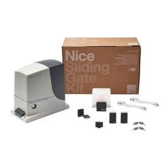 RB1000BDKCE - Kit bidirezionale per l'automazione di cancelli scorrevoli fino a 1000 kg, 24 Vdc, centrale integrata - Nice