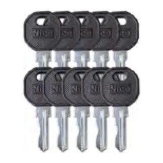 SP10CH - Set di 10 chiavi numerate - Nice