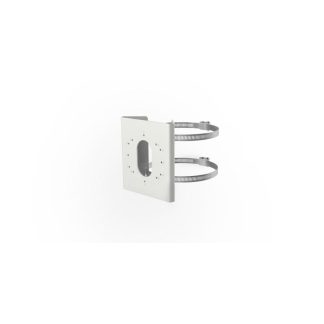 Supporto da palo in acciaio inossidabile bianco 144x131.6x44.3 mm, peso 760 g